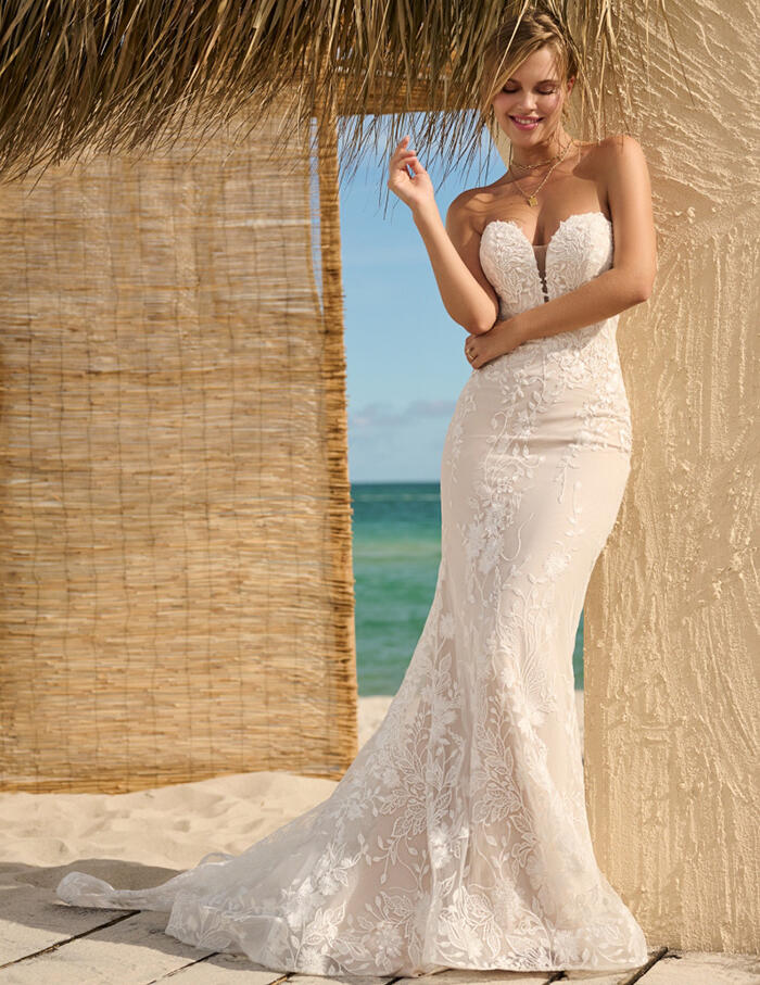 Mermaid lace gown nelly hot sale